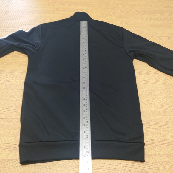 Adidas Primegreen Tracksuit Jacket Men's Black 34/36 Small Full Zip Firebird - Picture 13 of 15